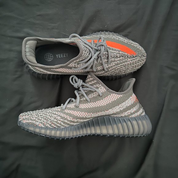 Adidas Yeezy Boost v2 Carbon Beluga Size 8 US/ 7.5 UK - Picture 2 of 4